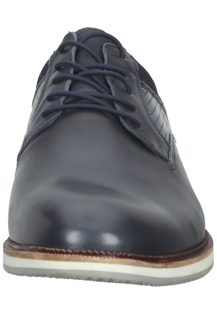 Bullboxer Halbschuhe Leder/Textil Dunkelblau