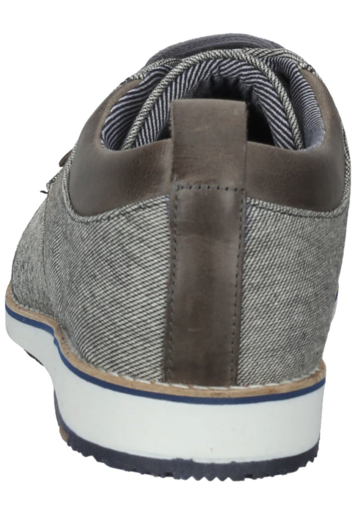 Bullboxer Halbschuhe Leder/Textil Grau