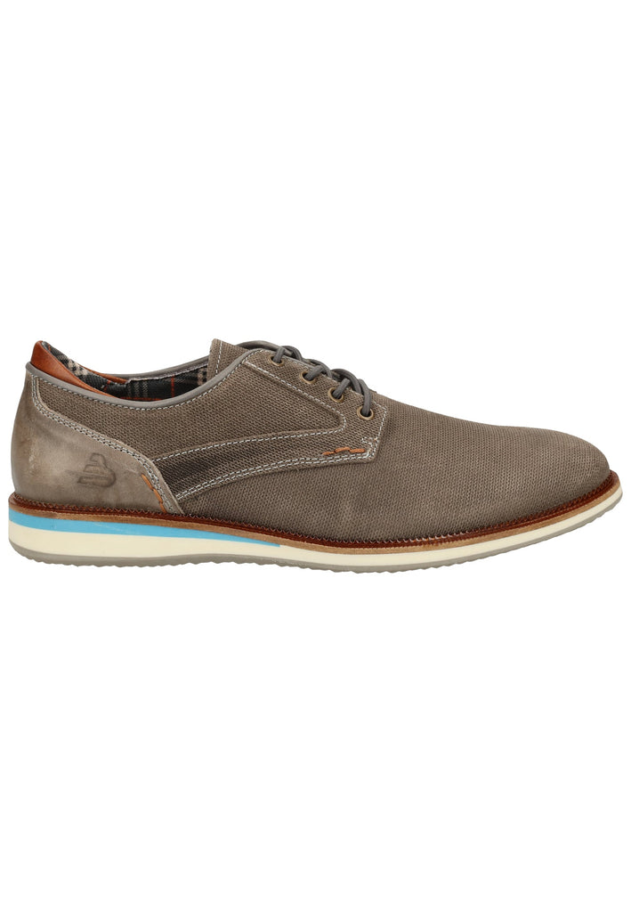 Bullboxer Halbschuhe Leder/Textil Grey