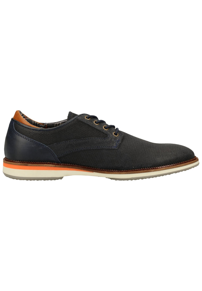 Bullboxer Halbschuhe Leder/Textil Navy