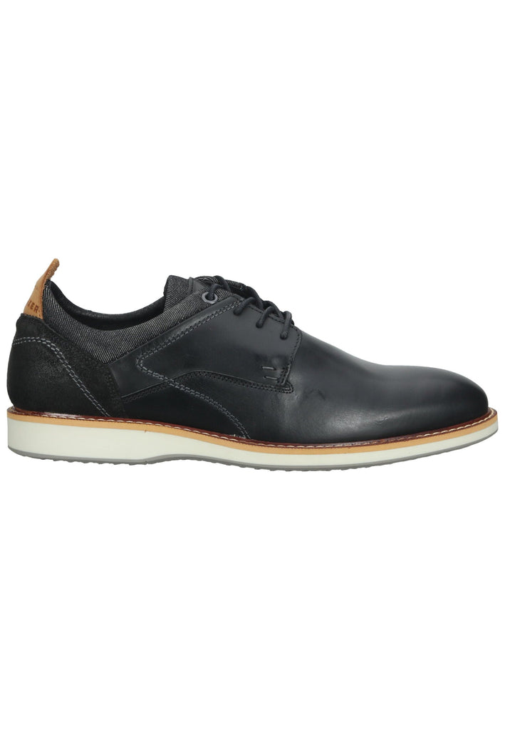 Bullboxer Halbschuhe Leder/Textil Schwarz