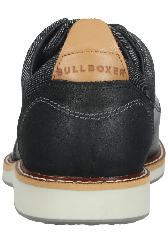 Bullboxer Halbschuhe Leder/Textil Schwarz