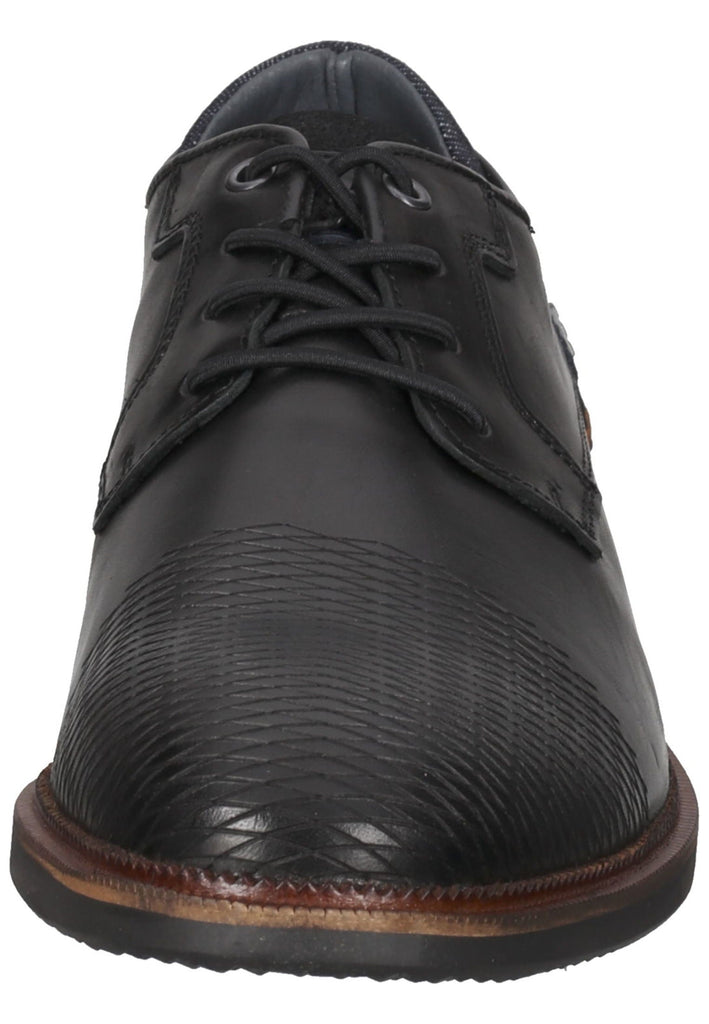 Bullboxer Halbschuhe Leder/Textil Schwarz