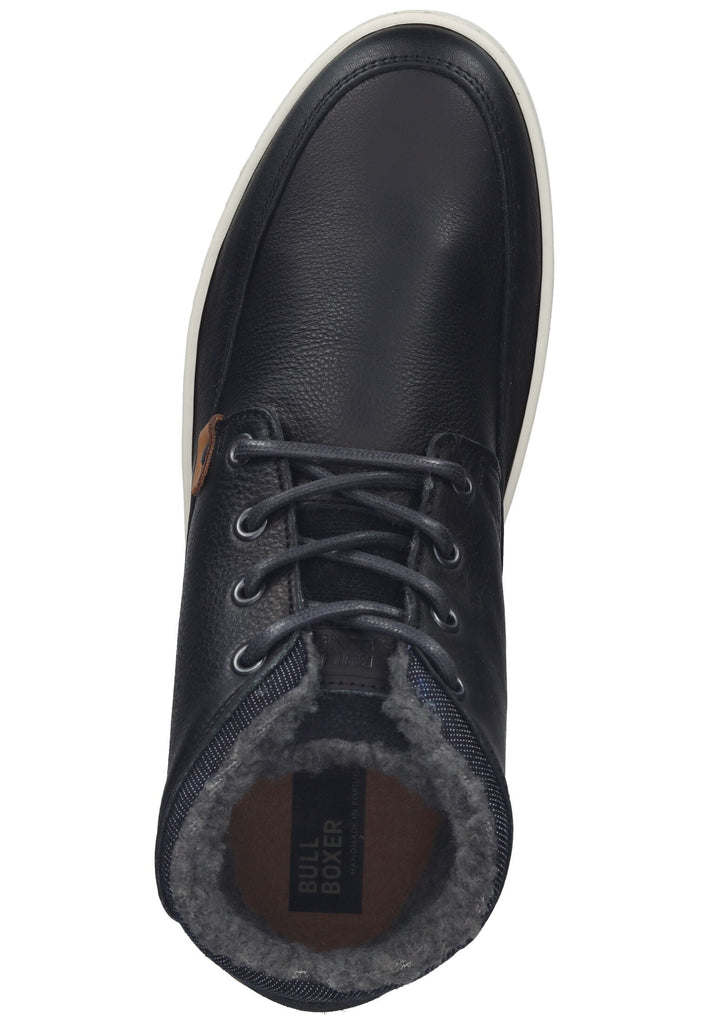 Bullboxer Halbschuhe Leder/Textil Schwarz Warmfutter