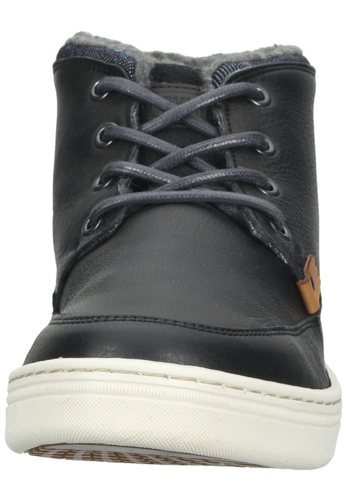 Bullboxer Halbschuhe Leder/Textil Schwarz Warmfutter
