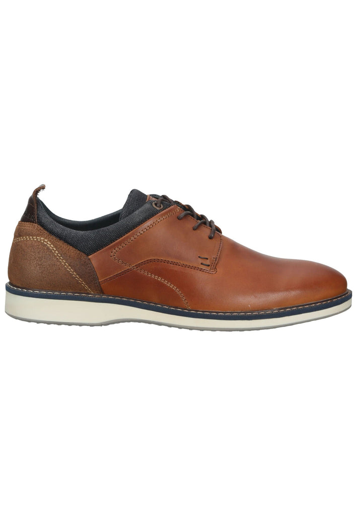 Bullboxer Halbschuhe Textil Cognac