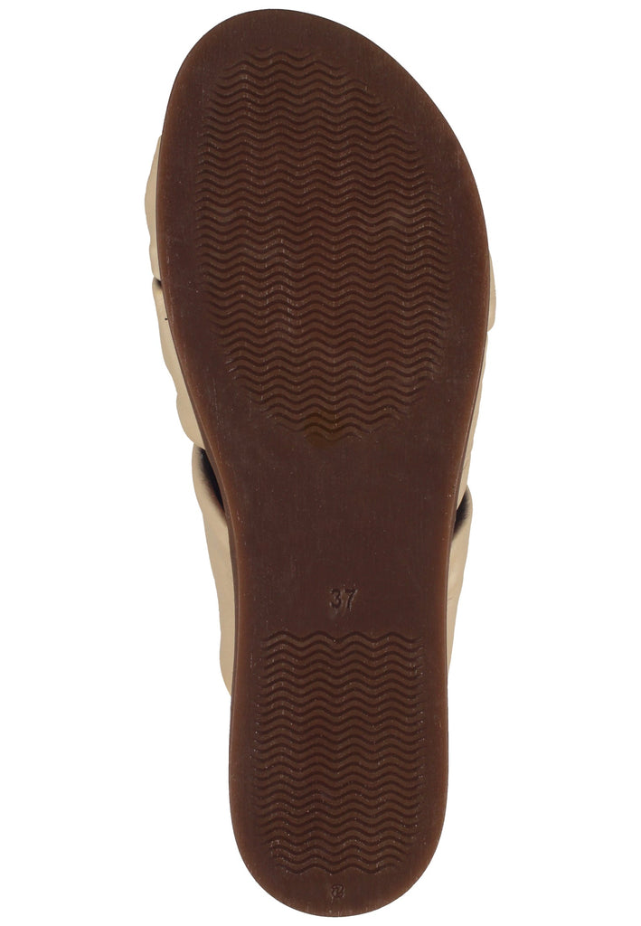 Bullboxer Pantoletten Leder Beige