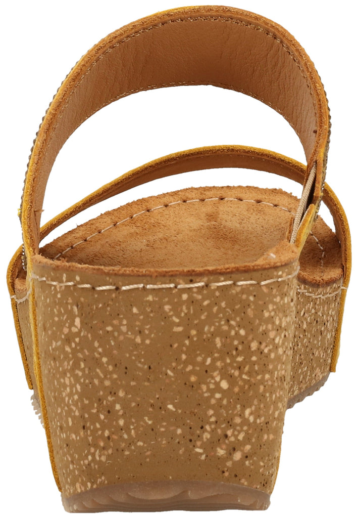 Bullboxer Pantoletten Leder Gelb