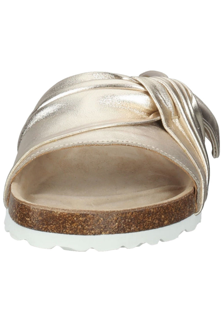 Bullboxer Pantoletten Leder Gold