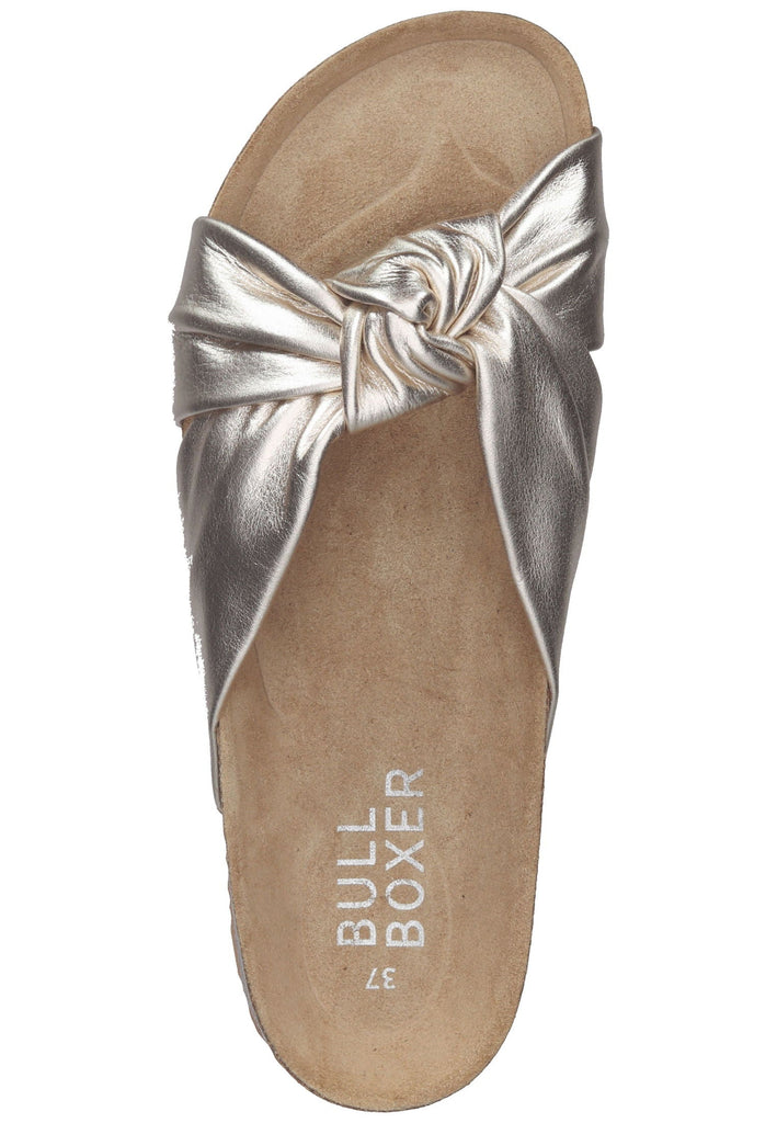 Bullboxer Pantoletten Leder Gold