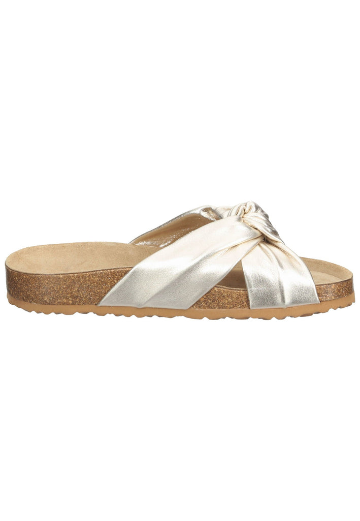 Bullboxer Pantoletten Leder Gold