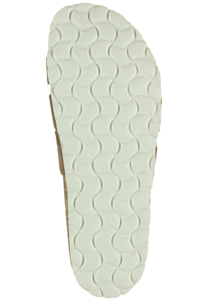 Bullboxer Pantoletten Leder Hellbraun