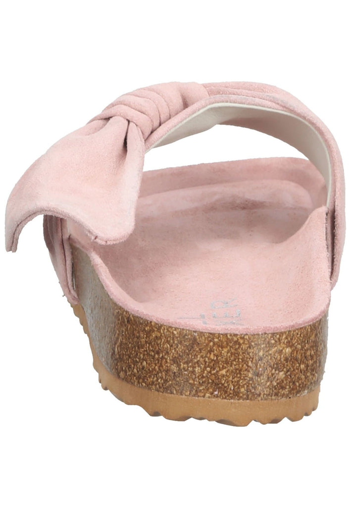 Bullboxer Pantoletten Veloursleder Rosa