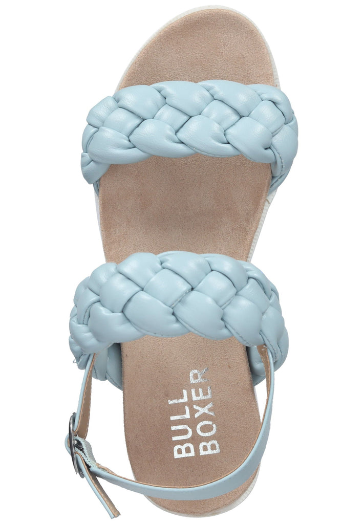 Bullboxer Sandalen Lederimitat Hellblau