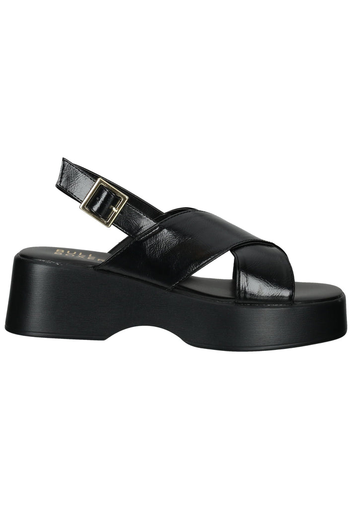 Bullboxer Sandalen Lederimitat Schwarz