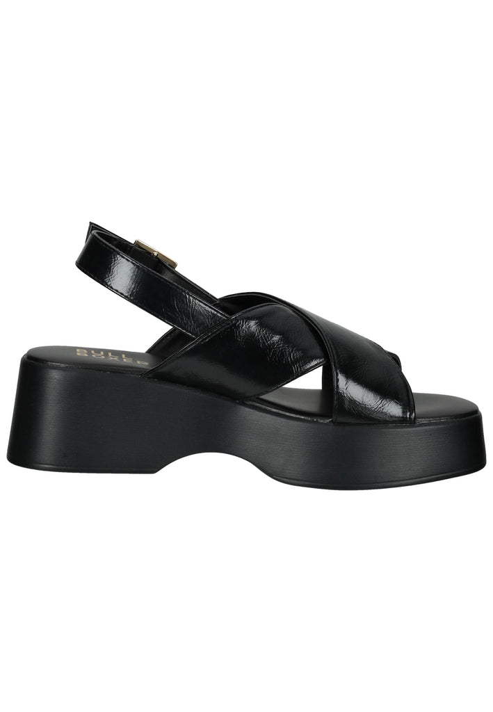 Bullboxer Sandalen Lederimitat Schwarz