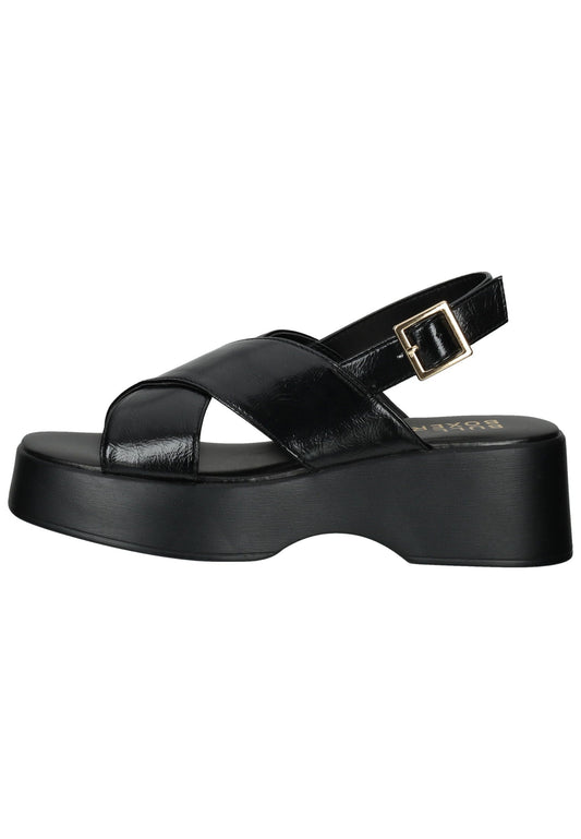 Bullboxer Sandalen Lederimitat Schwarz
