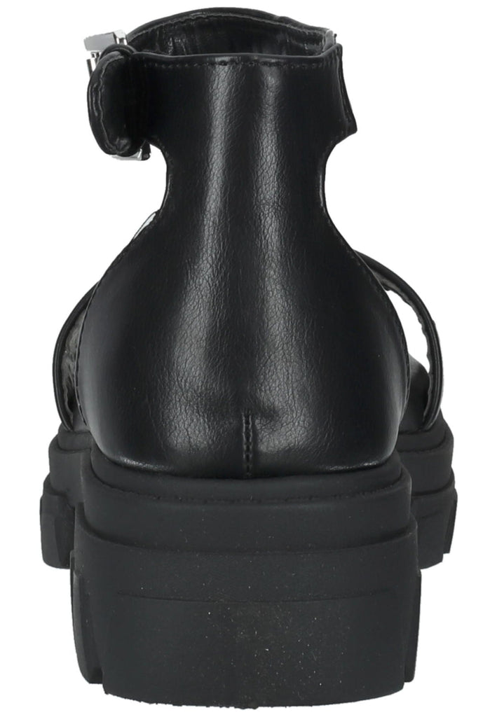 Bullboxer Sandalen Lederimitat Schwarz