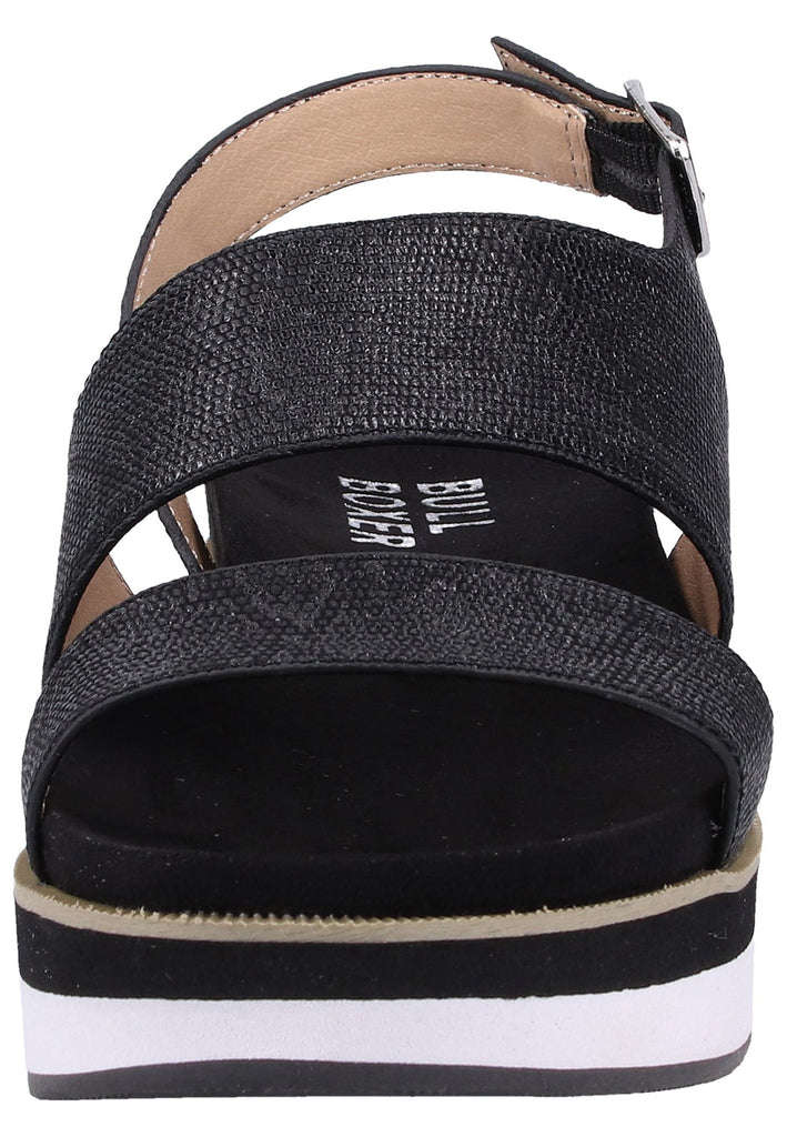 Bullboxer Sandalen Lederimitat Schwarz