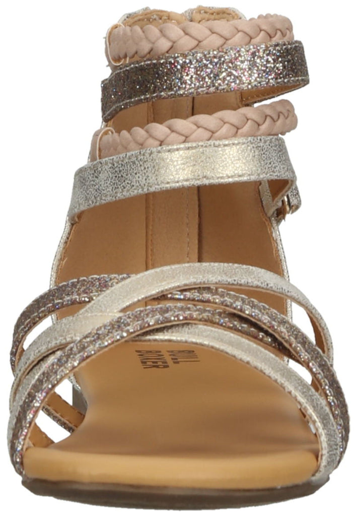 Bullboxer Sandalen Lederimitat Silber