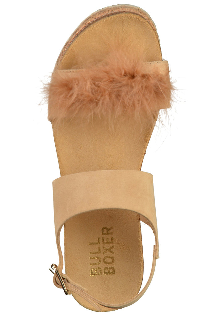 Bullboxer Sandalen Veloursleder Sand