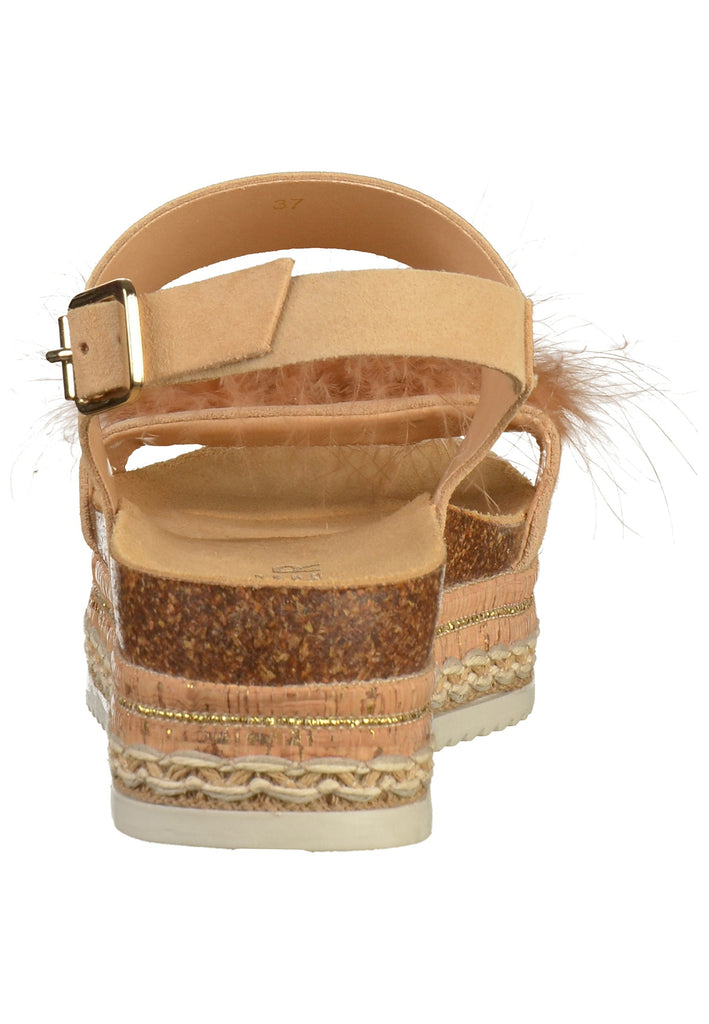 Bullboxer Sandalen Veloursleder Sand