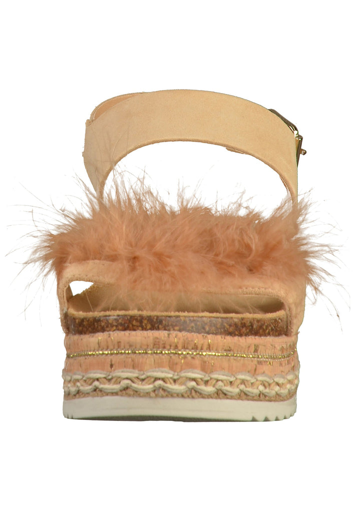 Bullboxer Sandalen Veloursleder Sand