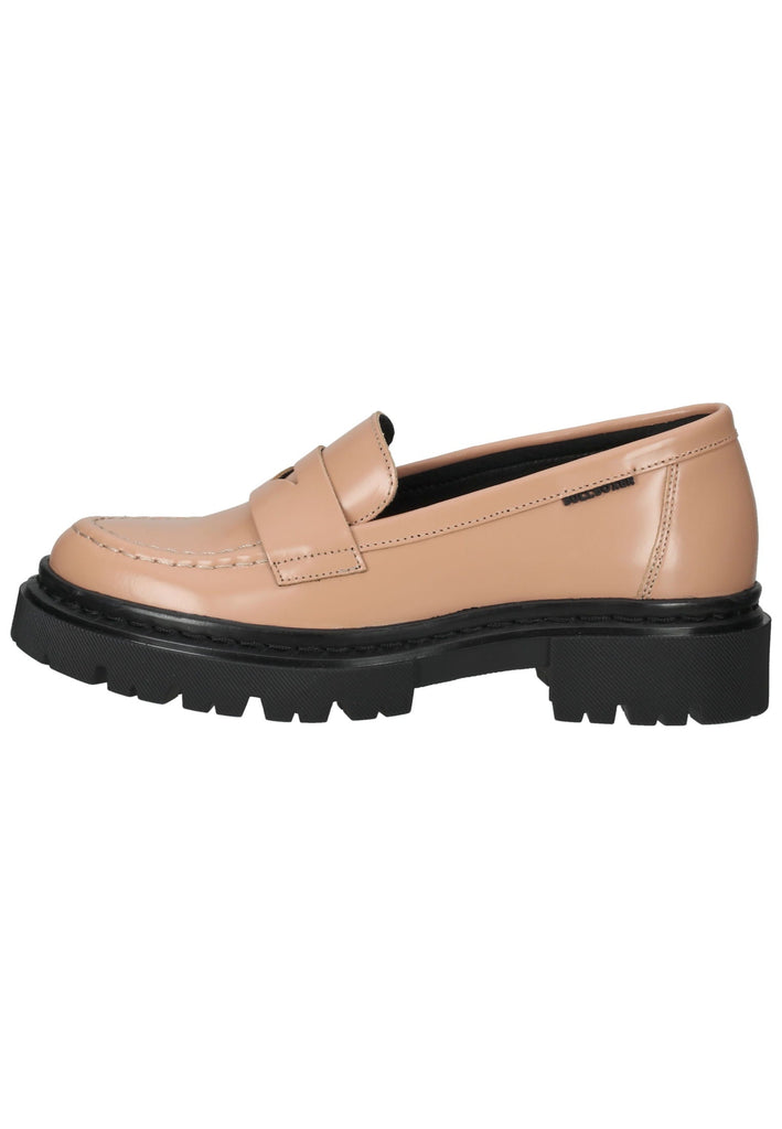 Slipper Bullboxer Slipper Leder Beige/Schwarz