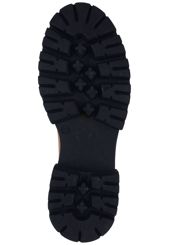 Bullboxer Slipper Leder Beige/Schwarz