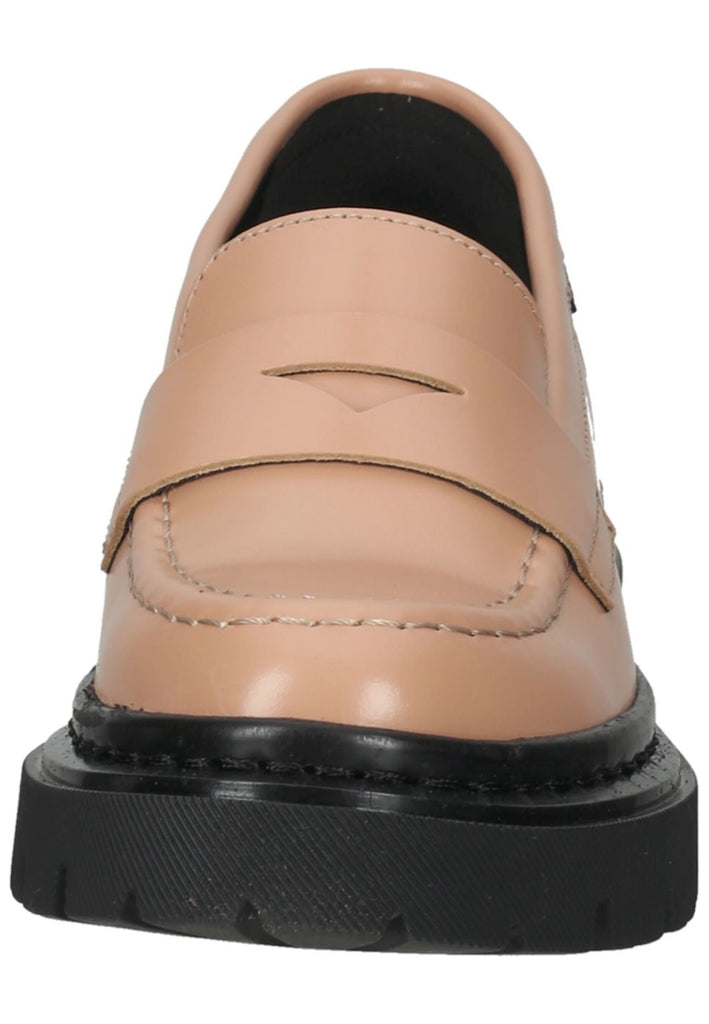 Bullboxer Slipper Leder Beige/Schwarz