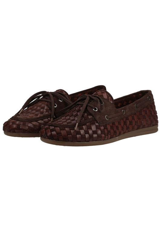Bullboxer Slipper Leder Dunkelbraun