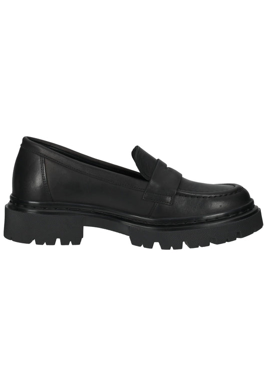 Bullboxer Slipper Leder Schwarz