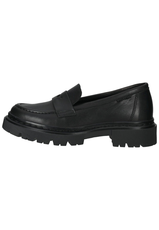 Bullboxer Slipper Leder Schwarz