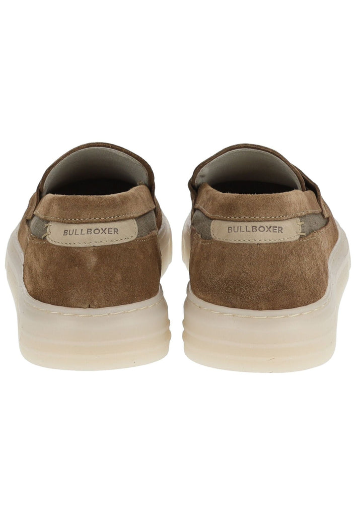 Bullboxer Slipper Leder/Textil Beige