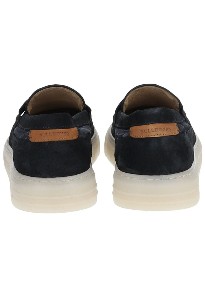 Bullboxer Slipper Leder/Textil Blau