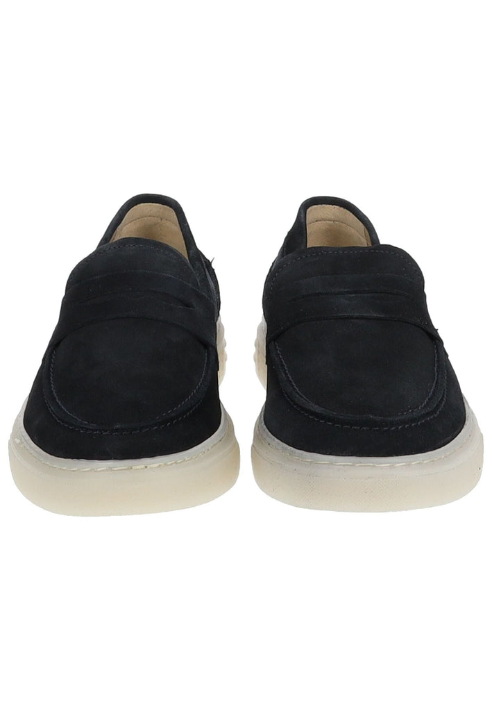 Bullboxer Slipper Leder/Textil Blau