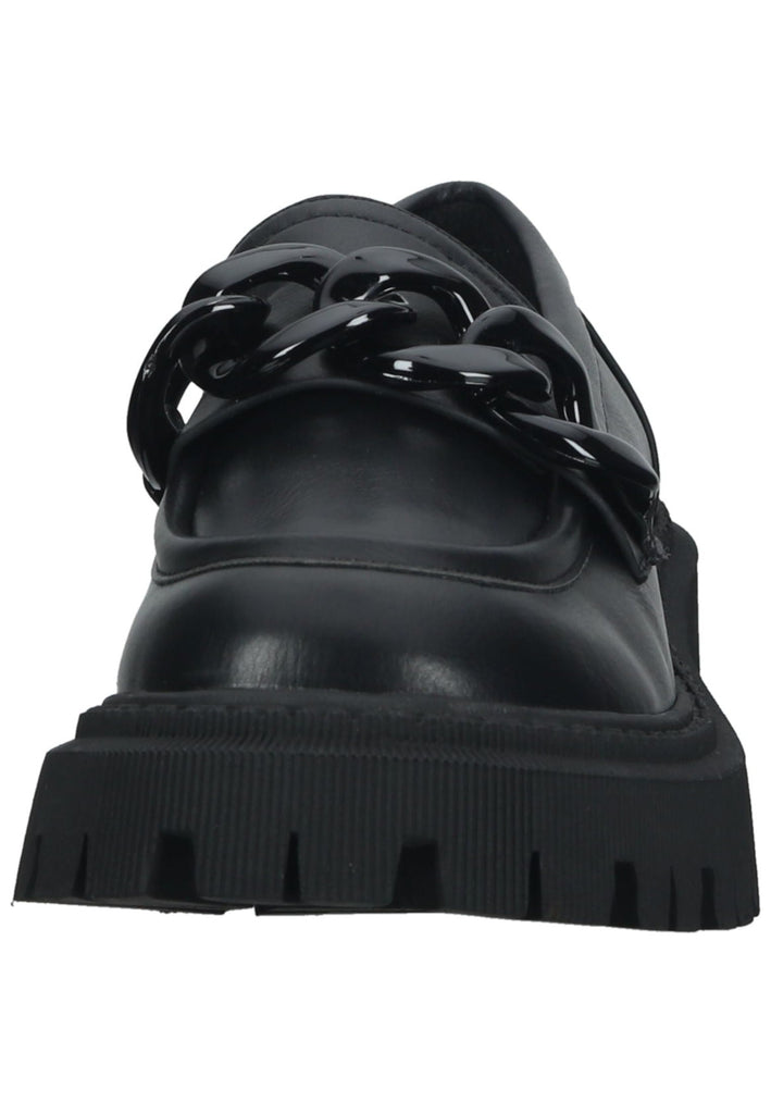 Bullboxer Slipper Lederimitat Schwarz