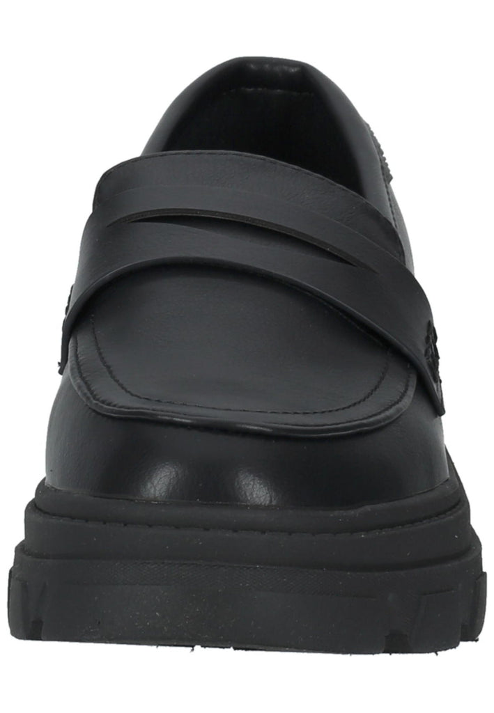 Bullboxer Slipper Lederimitat Schwarz