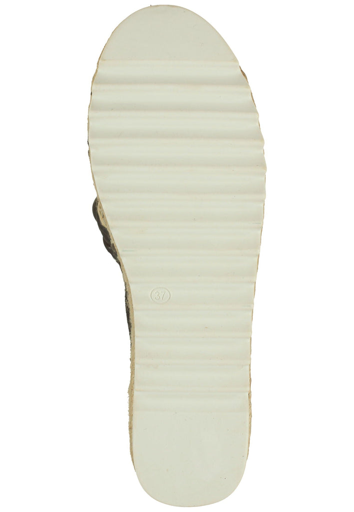 Bullboxer Slipper Textil Schwarz/Beige