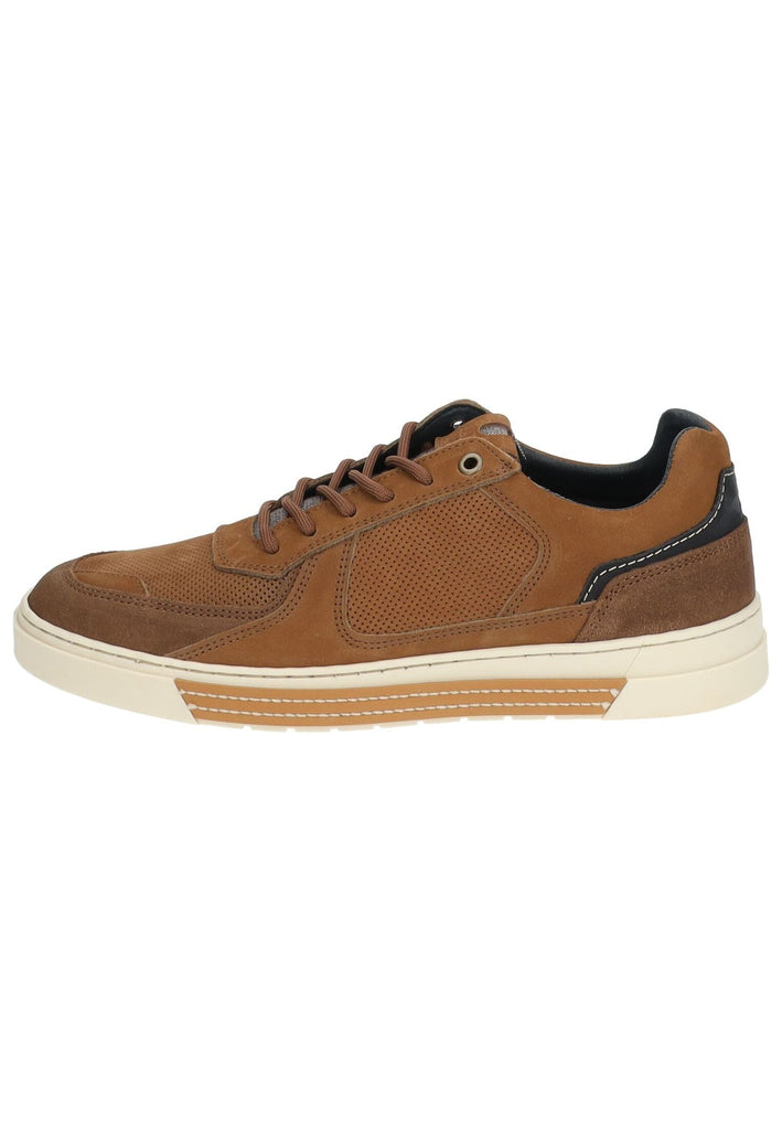 Sneaker Bullboxer Sneaker Leder/Textil Cognac