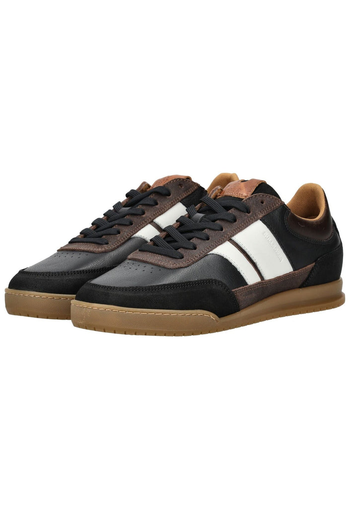 Bullboxer Sneaker Leder Braun/Weiß