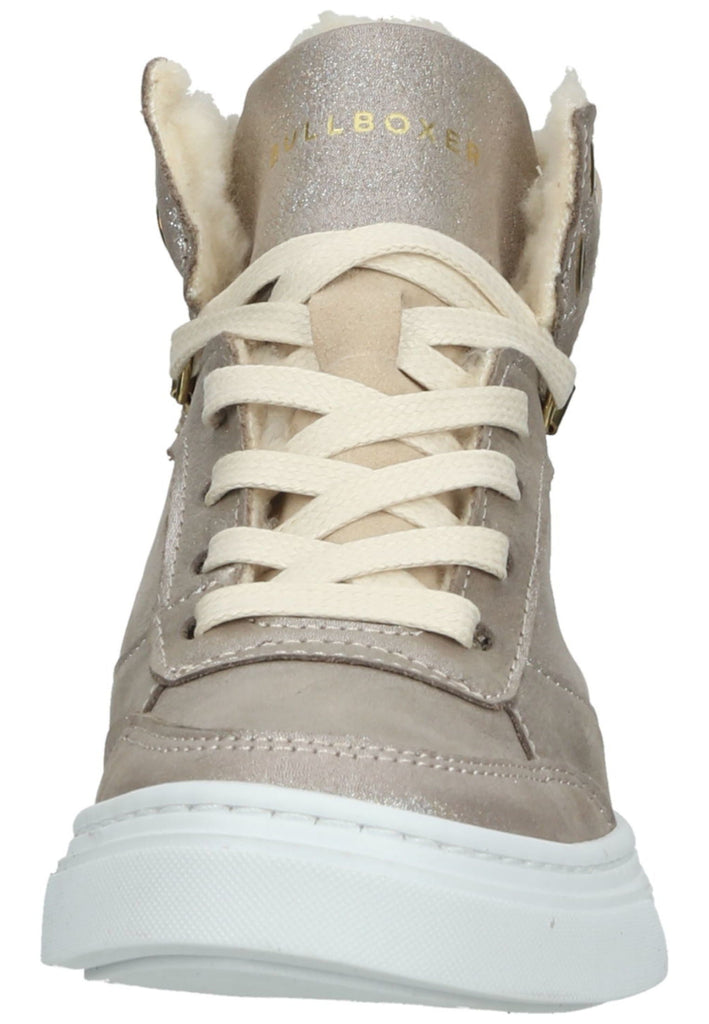 Bullboxer Sneaker Leder Silber Warmfutter