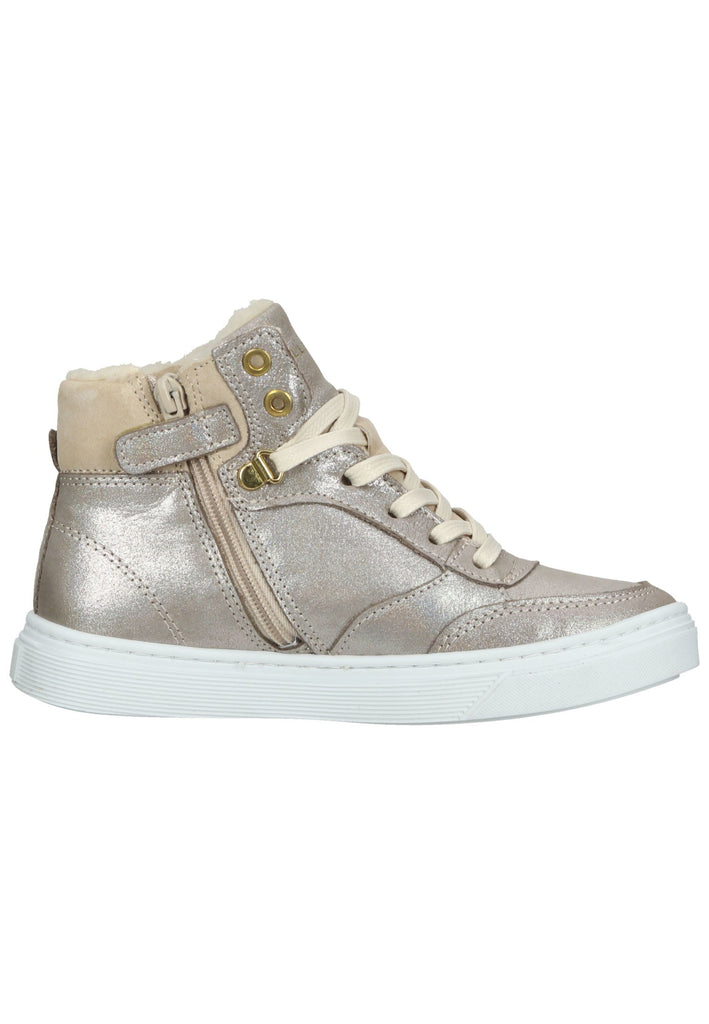 Bullboxer Sneaker Leder Silber Warmfutter