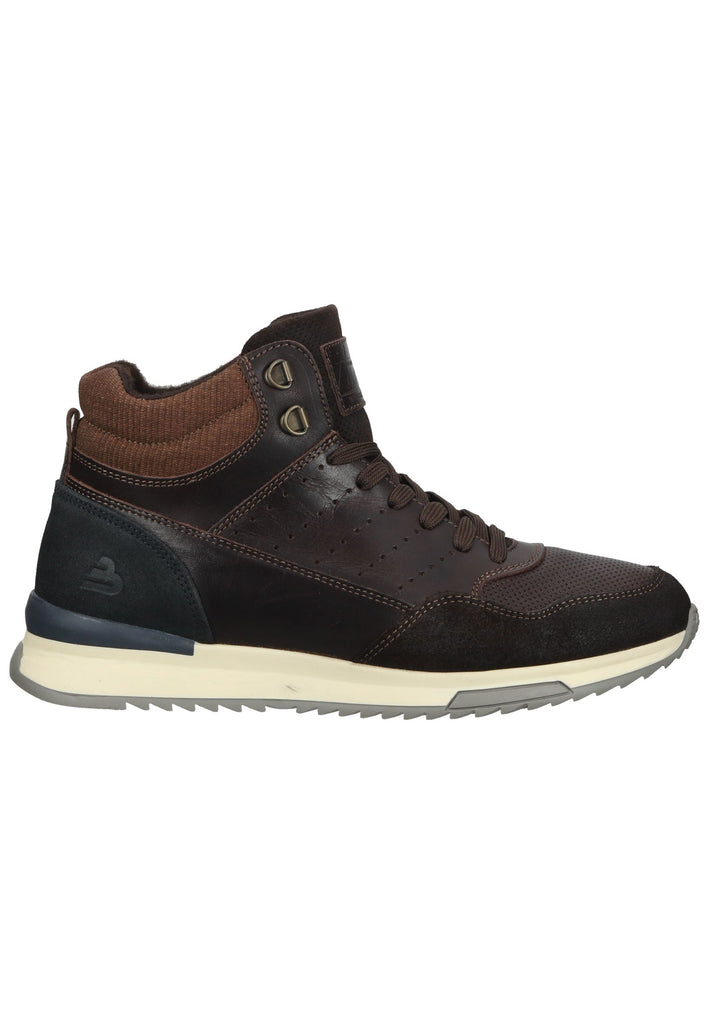 Bullboxer Sneaker Leder/Textil Braun Warmfutter