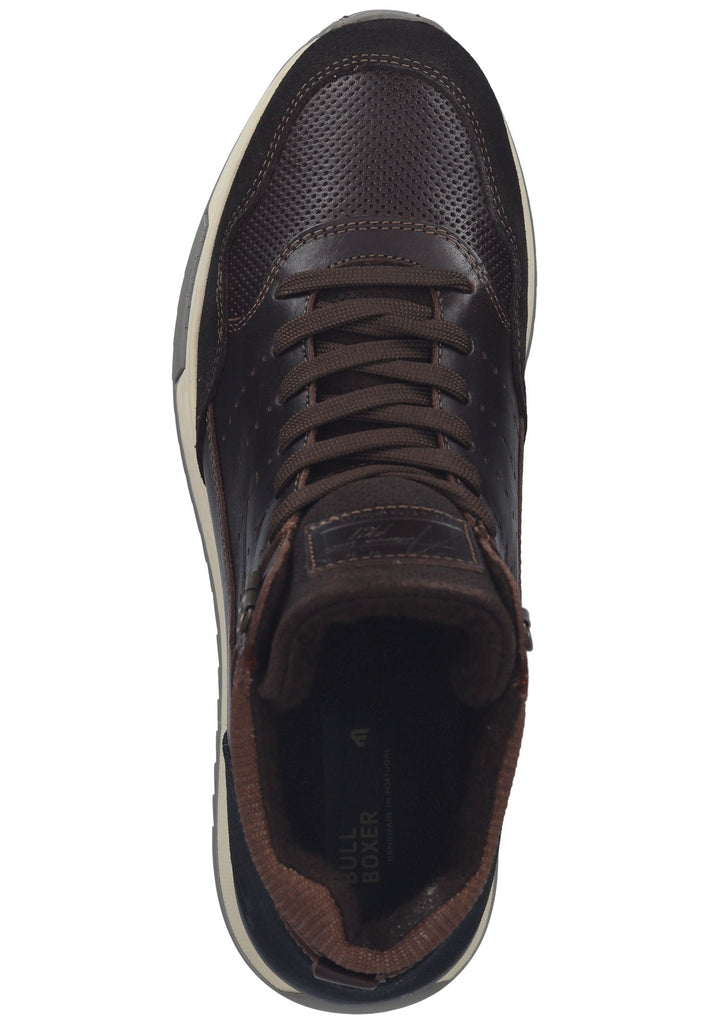 Bullboxer Sneaker Leder/Textil Braun Warmfutter