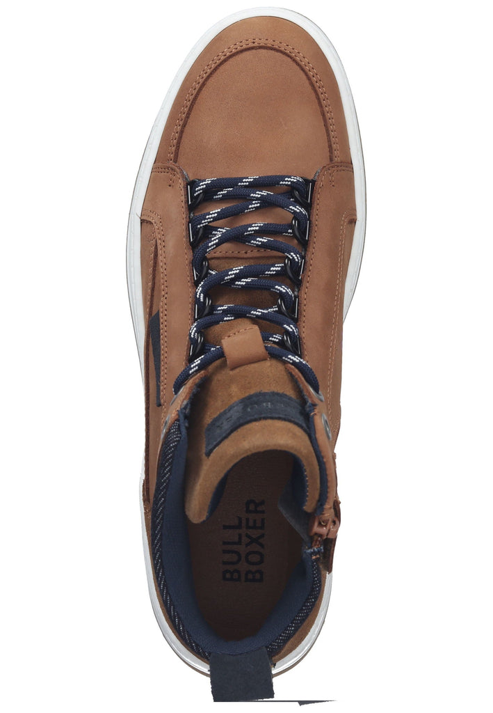 Bullboxer Sneaker Leder/Textil Cognac