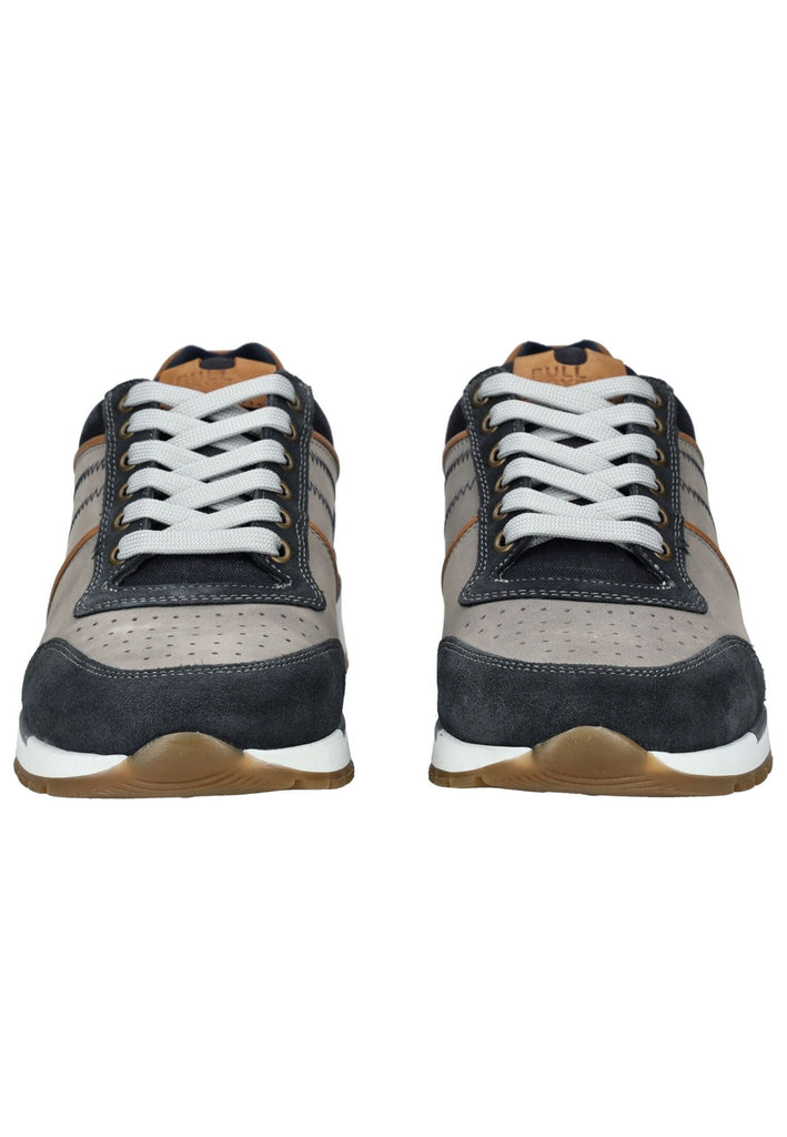 Bullboxer Sneaker Leder/Textil Navy/Grau