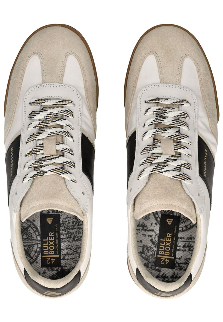Bullboxer Sneaker Leder/Textil Schwarz/Weiß
