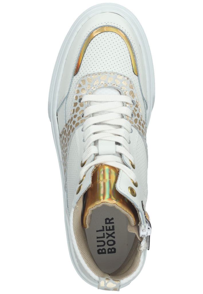 Bullboxer Sneaker Leder/Textil Weiß