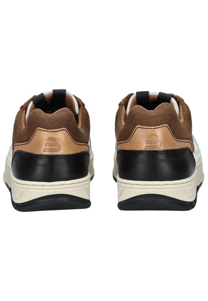 Bullboxer Sneaker Leder Weiß/Braun